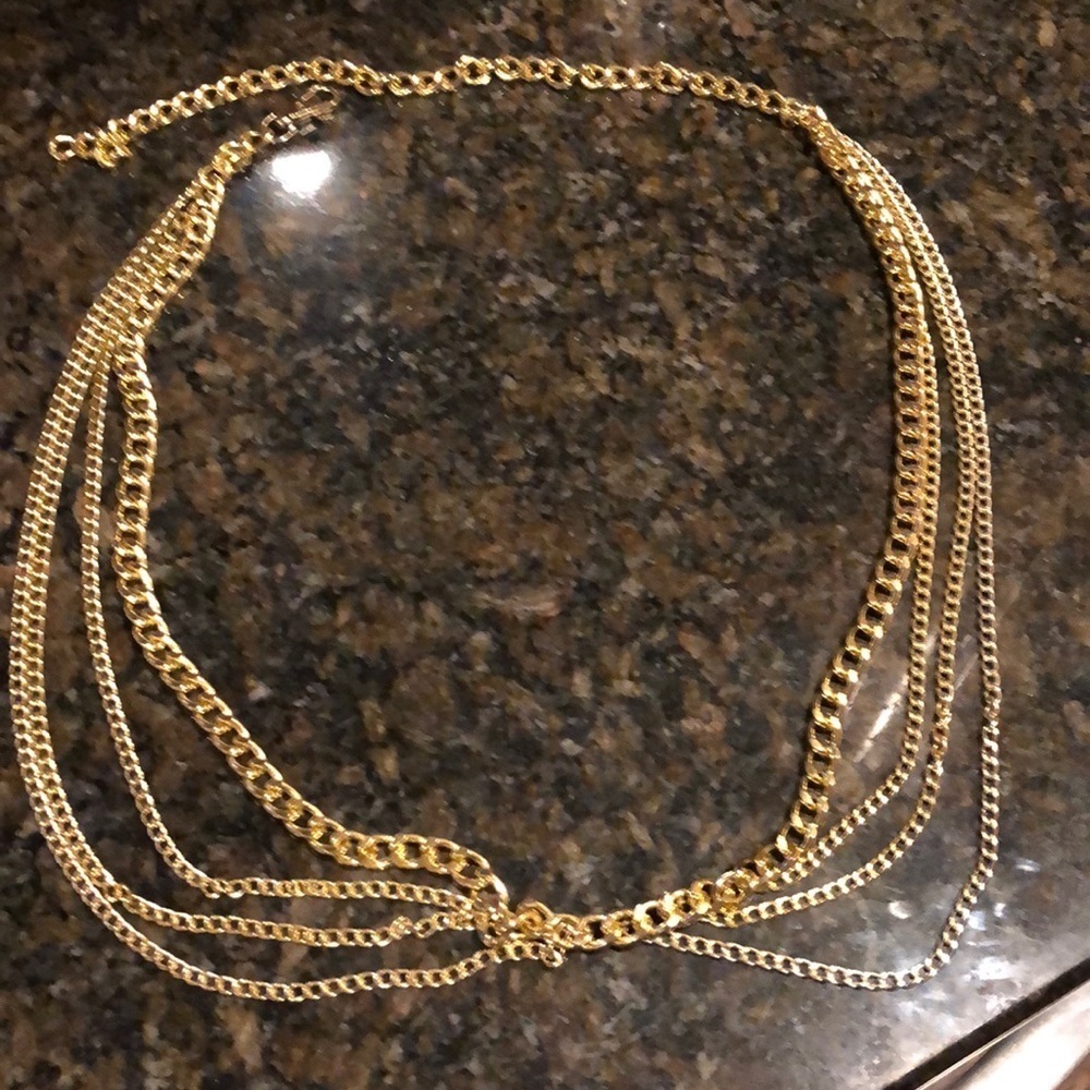 Chain Link Belt 4 Strand Adjustable